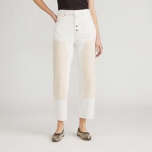 **SOLD** Everlane The Painter Jean size 25 Bone double knee NWT
